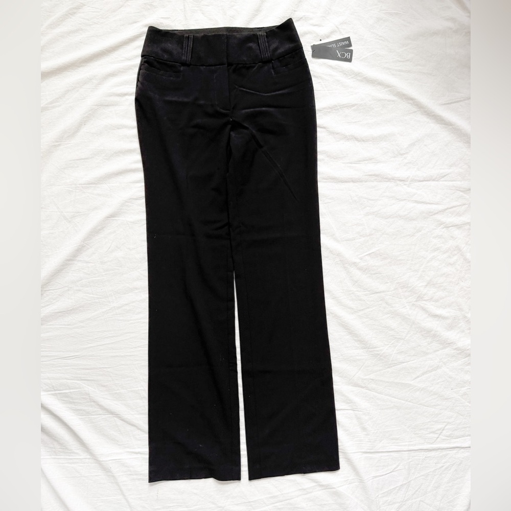 Black low-Waisted Trousers